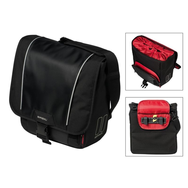 Sacoche Ar Basil Sport Design Commuter Imperméable 31x18x31 18L