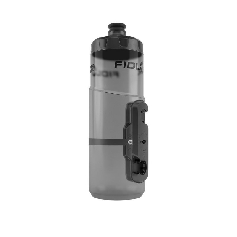 Fidlock Twist Single Bottle 600 Black With Fidlock Connector