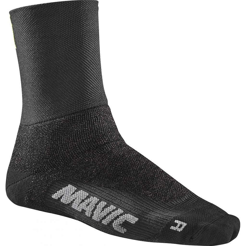 Chaussettes Mavic Essential Thermo + Noires