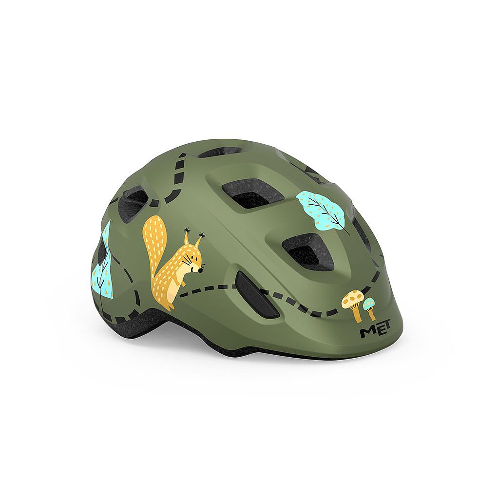 Casque Junior Met Hooray Green Forest Matt