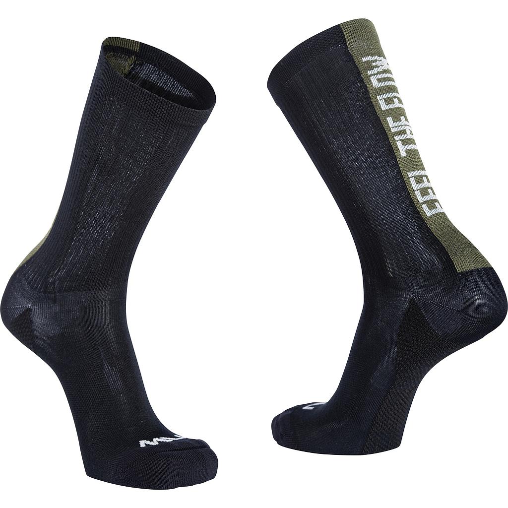 Northwave Feel The Flow Socks Black/Green