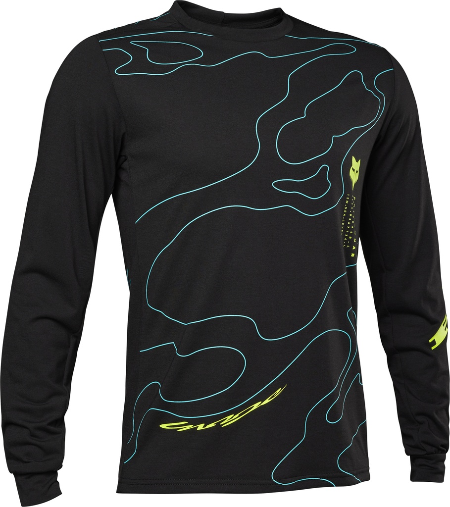 Fox Ranger Dri-Release MD LongSleeve Jersey Lunar