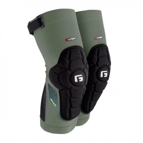 Genouillère G-Form Pro-Rugged Black/Green Army