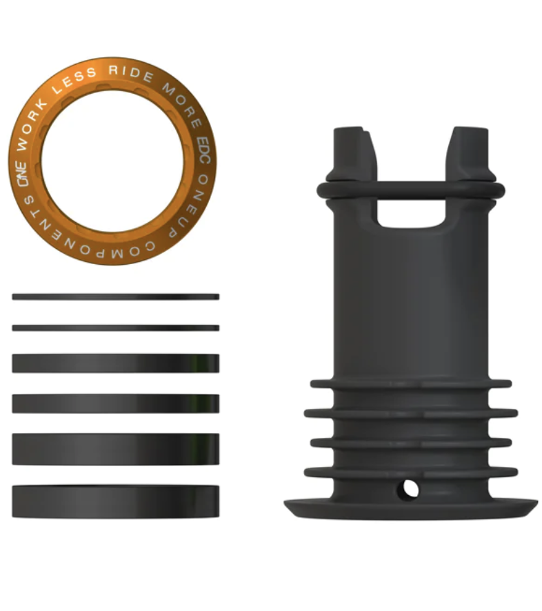 One Up EDC Top Cap Orange