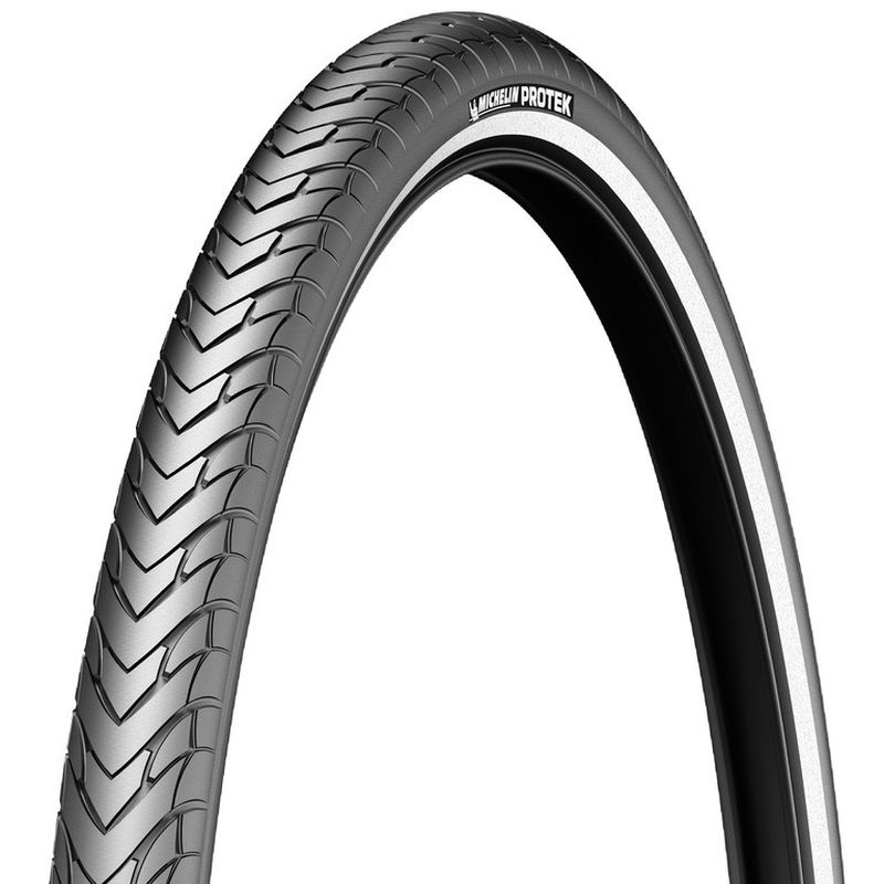 Pneu Michelin Protek 700x38 Accès Line Rigide Flanc Réfléchissant