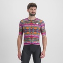 Sportful Glitch Bomber Jersey Multicolor Pink