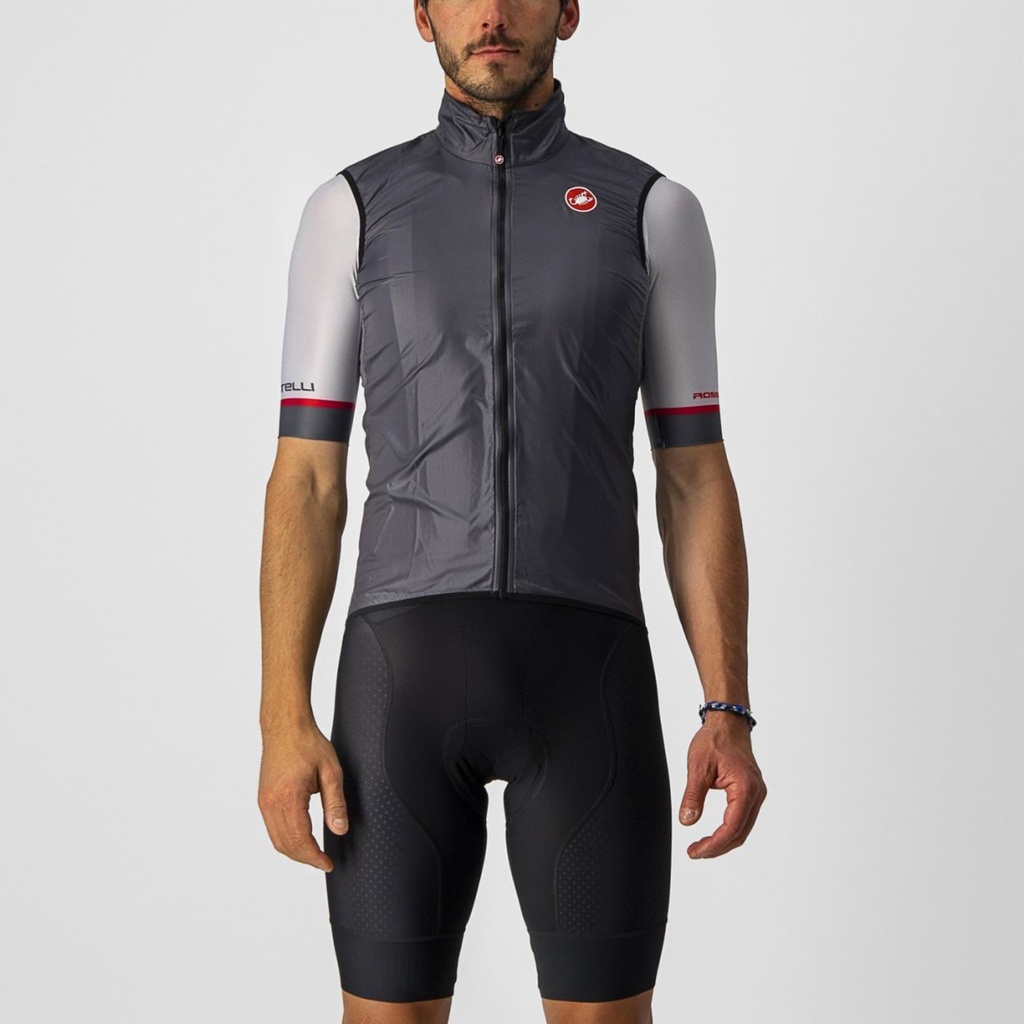 Castelli Aria Vest Dark Gray