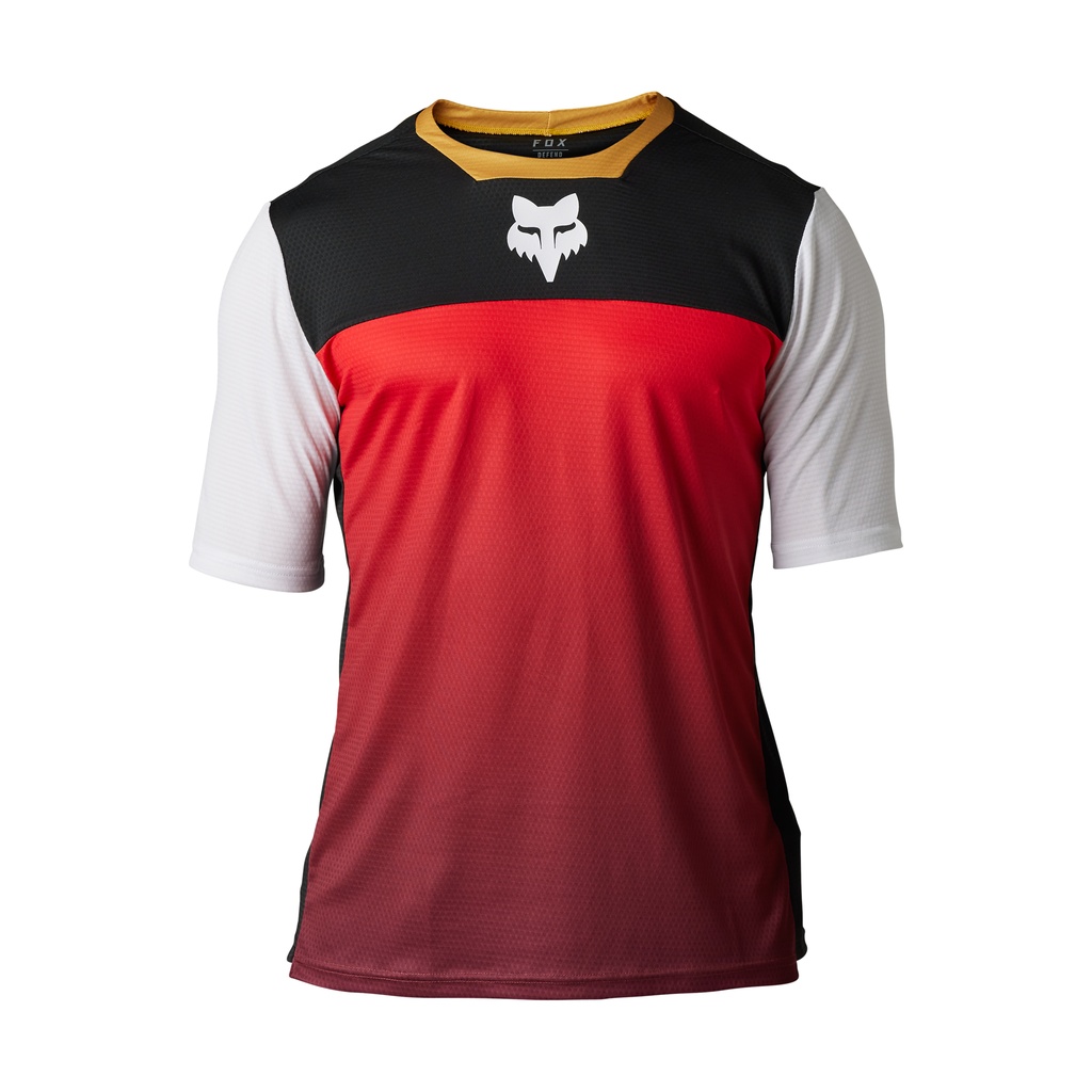 Fox Defend SS Jersey Aurora Black White