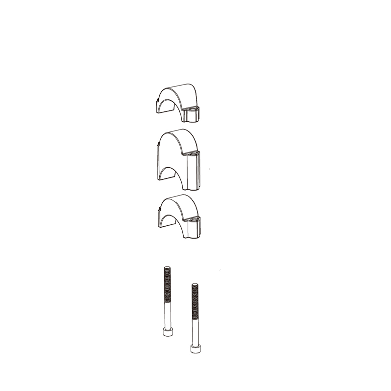 Kit entretoises Deda Prolongateur pour Cintre Parabolica/FastBlack (2x10/2x15/2x30mm)