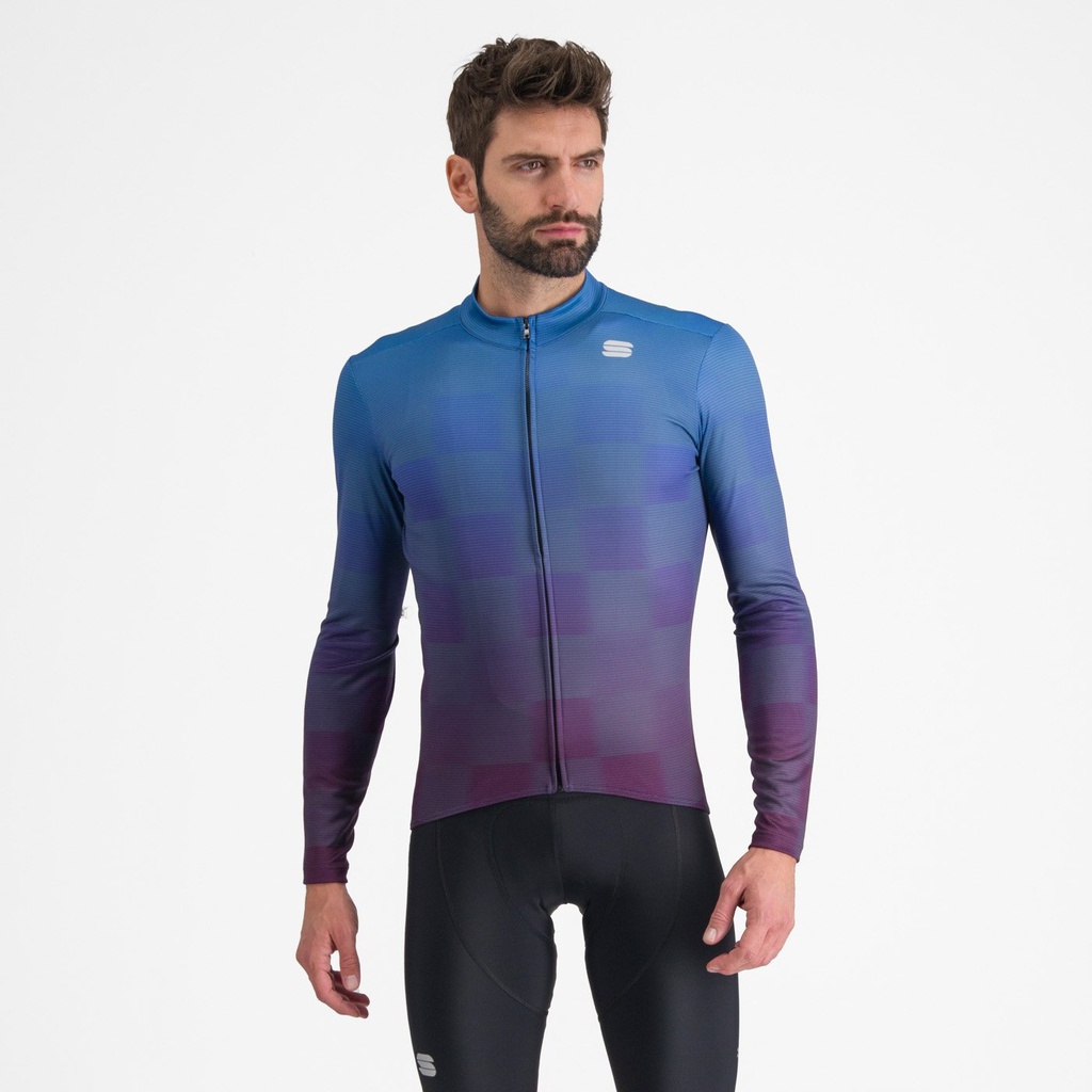 Sportful Rocket Thermal Jersey Blue Denim Nightshade