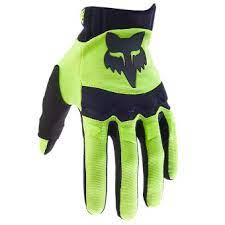 Fox DirtPaw Glove Fluorescent Yellow
