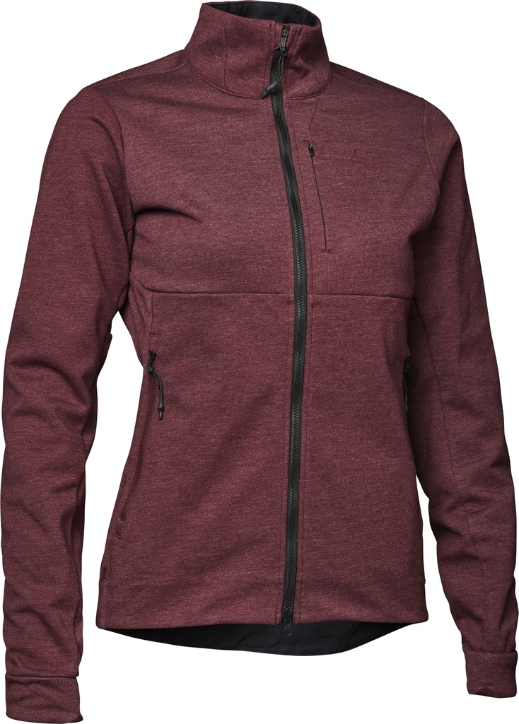 Fox Women Ranger Fire Jacket Dark Maroon