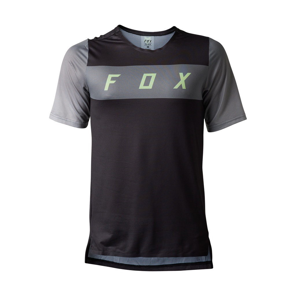 Fox Flexair SS Jersey Arcadia Black