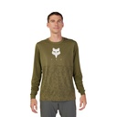 Fox Ranger Tru Dri Ls Jersey Olive Green