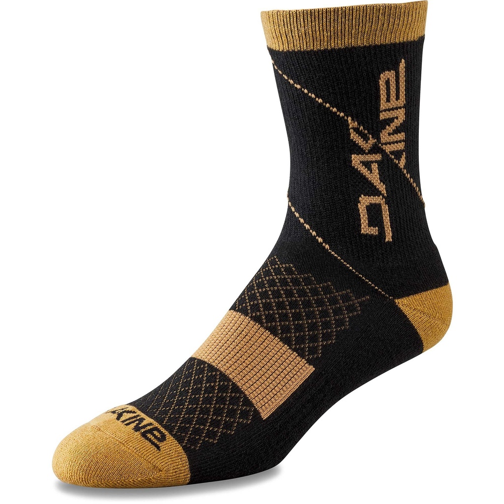 Dakine Berm Crew Socks Black/Tan