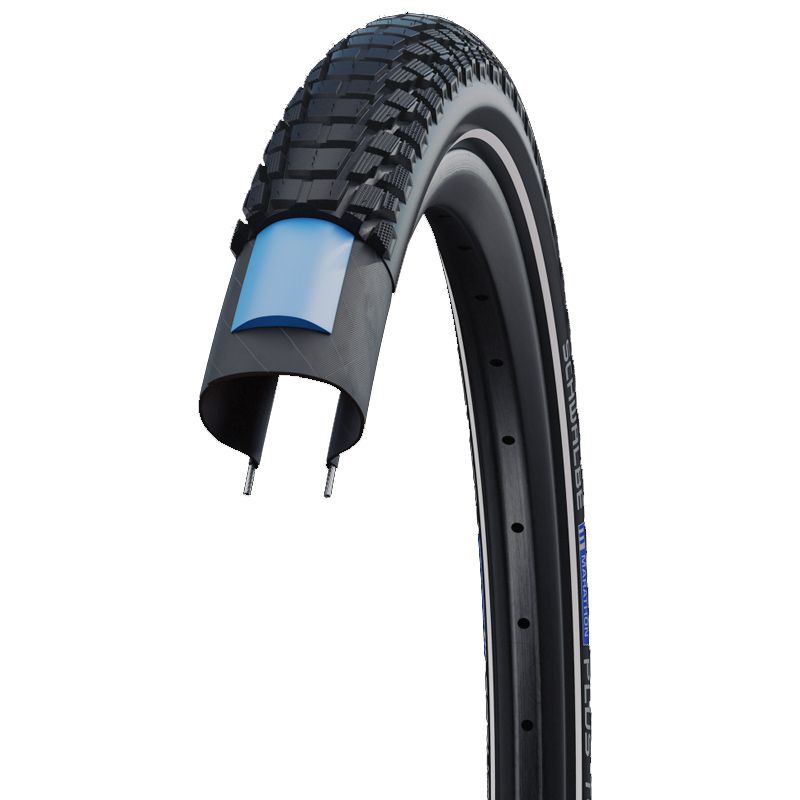 Pneu Schwalbe Marathon Plus Tour HS619 700x35 Perf Réfléchissant