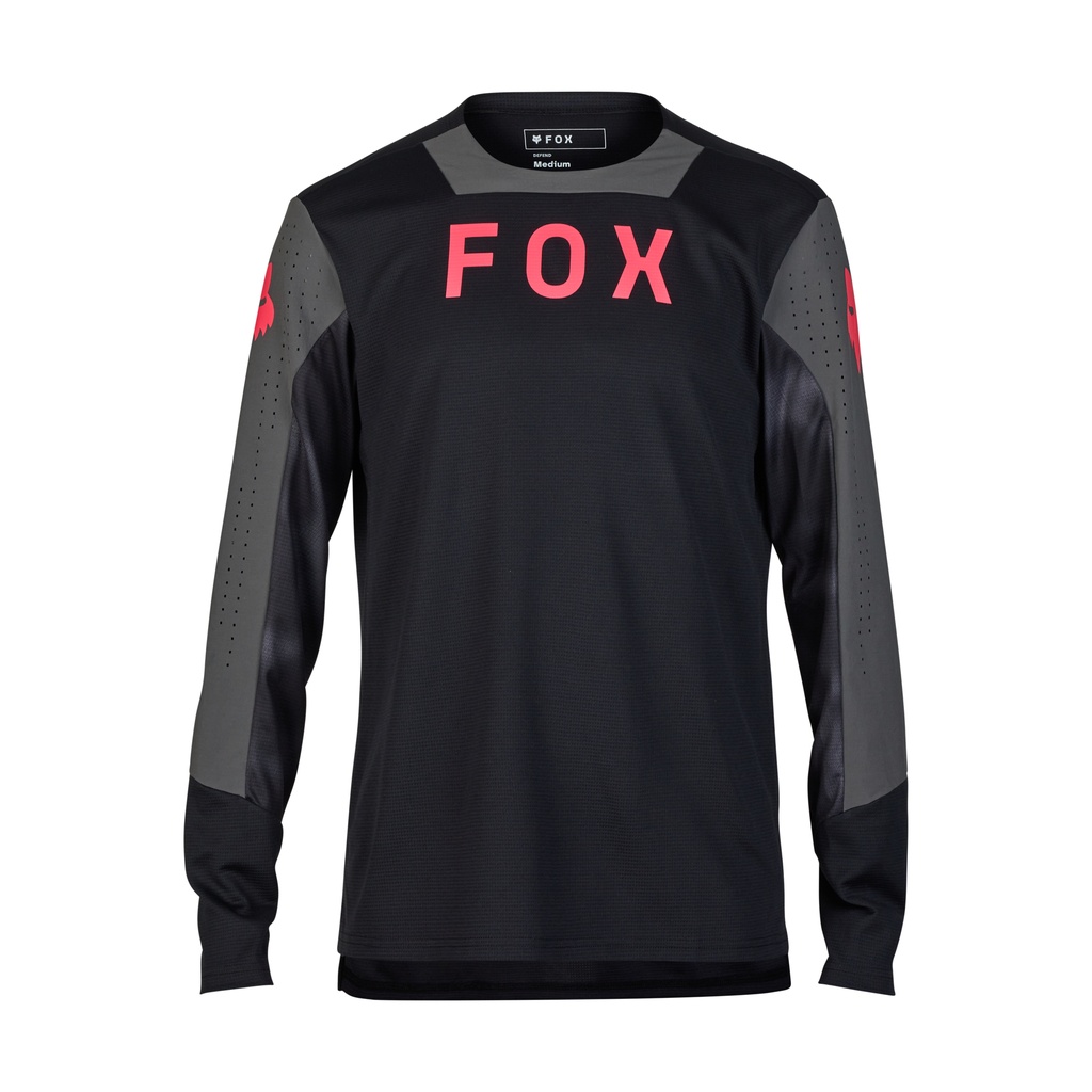 Fox Defend LS Jersey Taunt Black