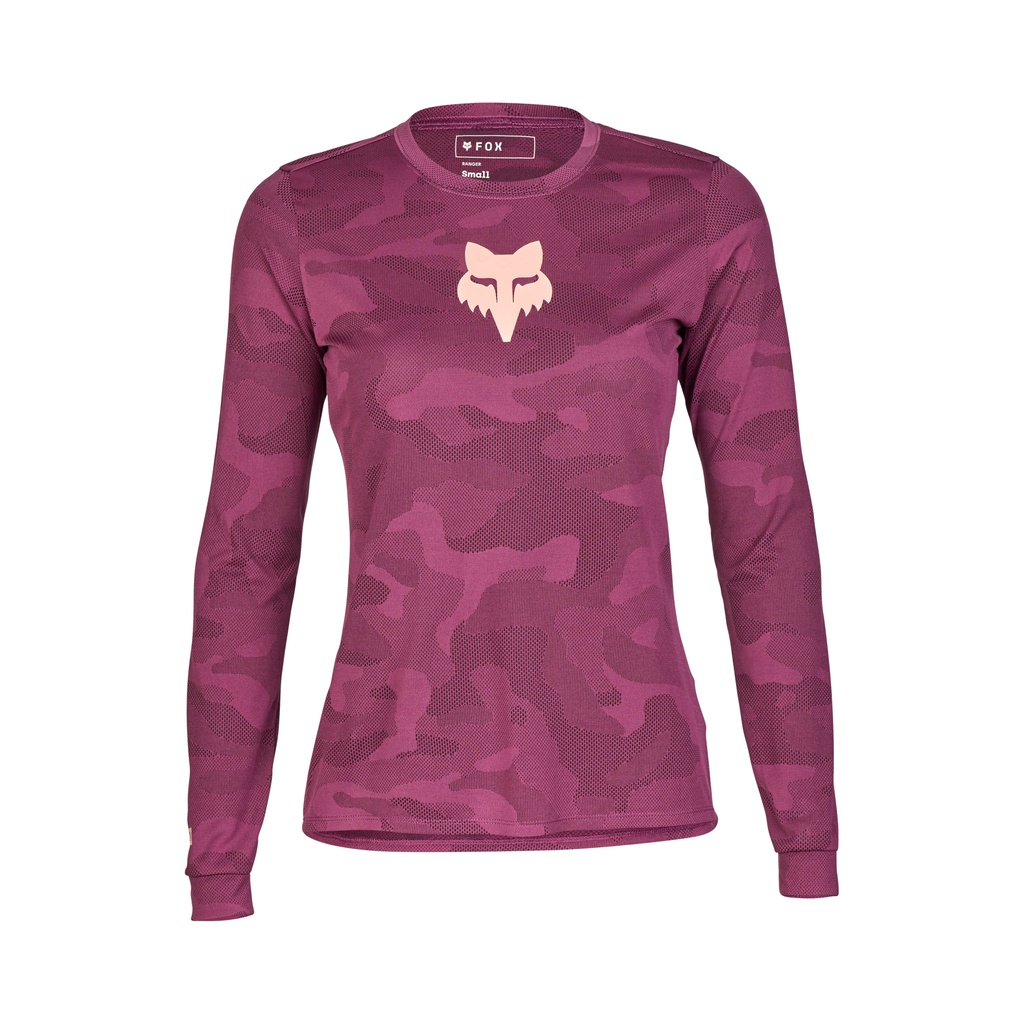 Fox Women Ranger TruDri LS Jersey Sangria