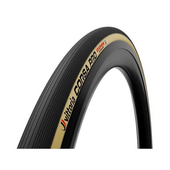 Pneu Vittoria Corsa Pro 700x28 TLR G2 Noir/Beige