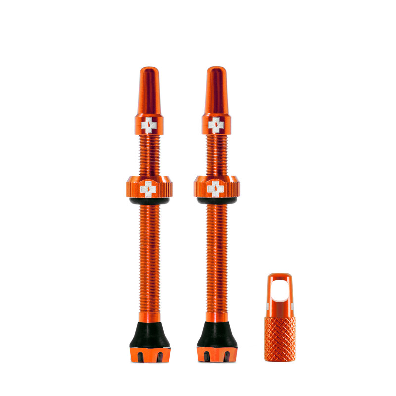 Valve Muc-Off Tubeless V2 7075 alu Orange 60mm