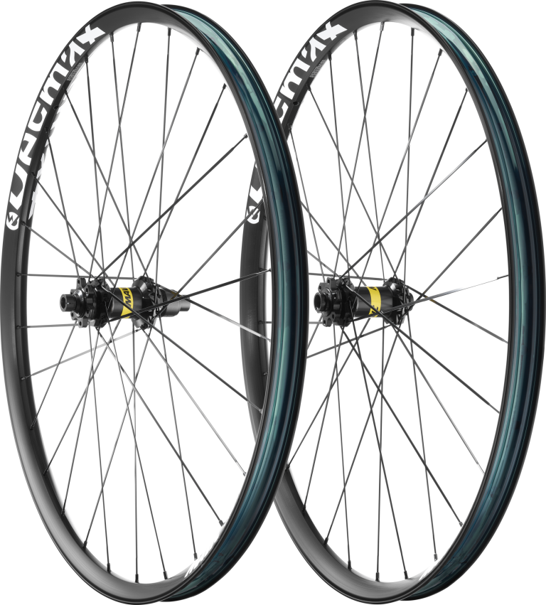 Paire de Roues Mavic E-Deemax Black/Yellow Boost 29" XD