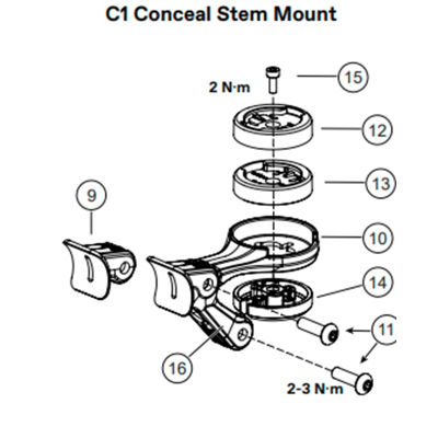 Cannondale C1 Conceal Accessory Mount