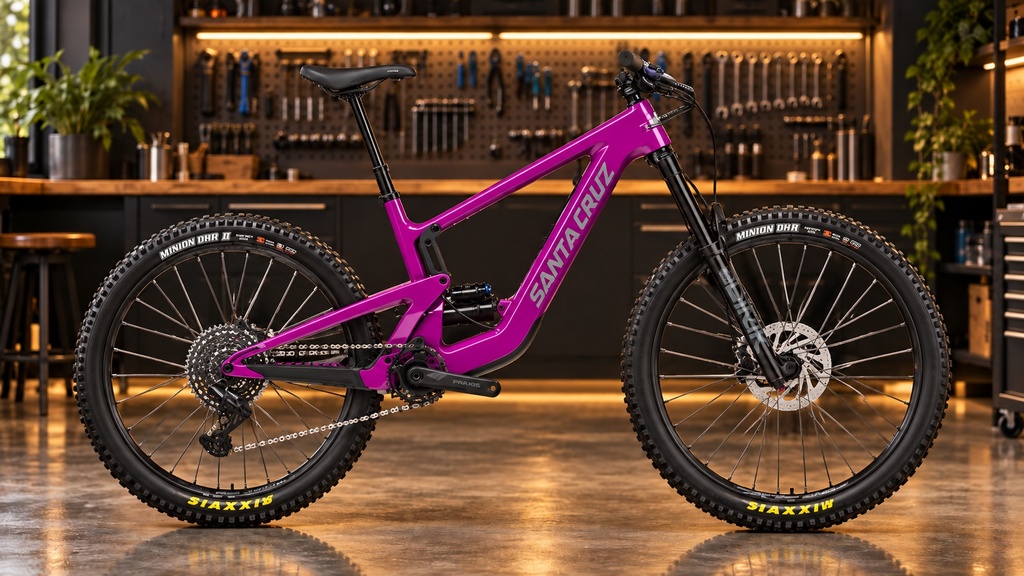 Santa Cruz Heckler SL MX Kit S Gloss Magenta