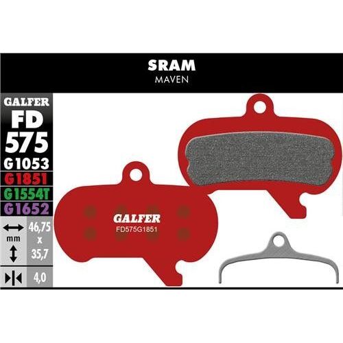 Plaquettes de Freins Galfer Sram Maven Advanced