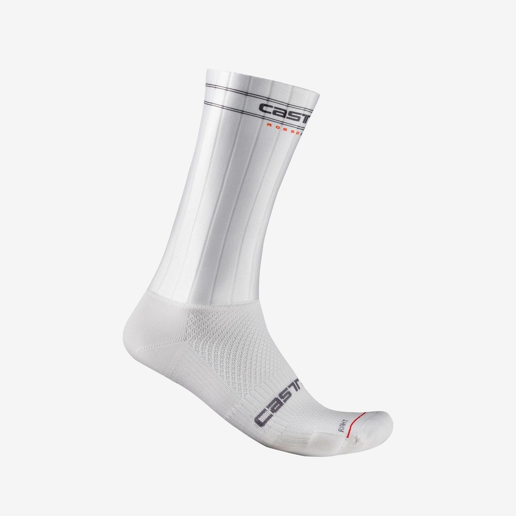 Castelli Fast Feet 3 Sock White