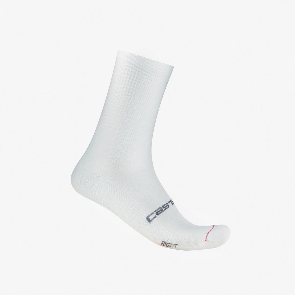 Castelli Espresso 18 Sock White