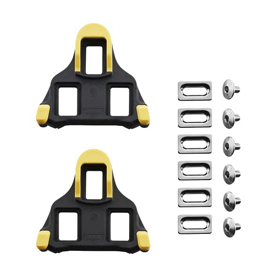 Paire de Cales Shimano SM-SH11 SPDSL Jaune