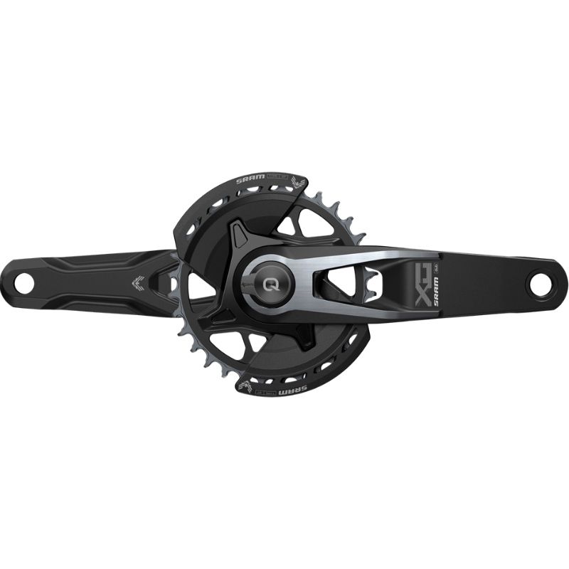 Pédalier Sram X0 Wide Dub avec Capteur de vitesse Quarq Dub DM 170 32d Noir