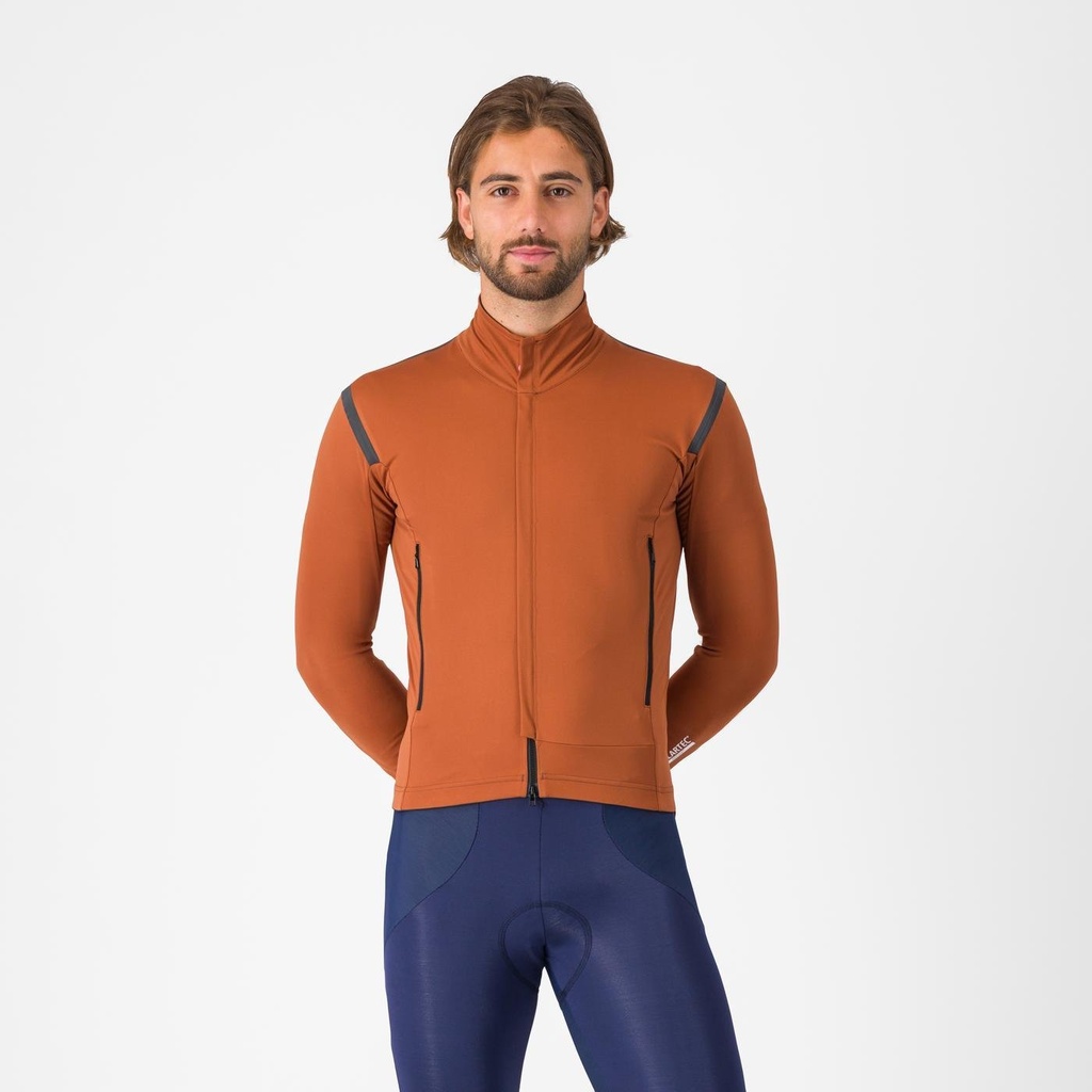 Castelli Perfetto RoS 3 Jacket Mocha/Black Reflex