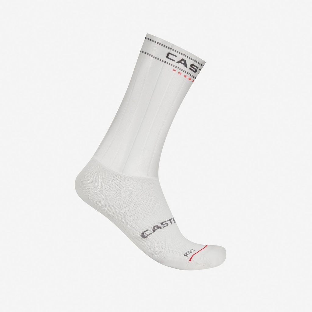 Castelli Fast Feet 4 Sock White
