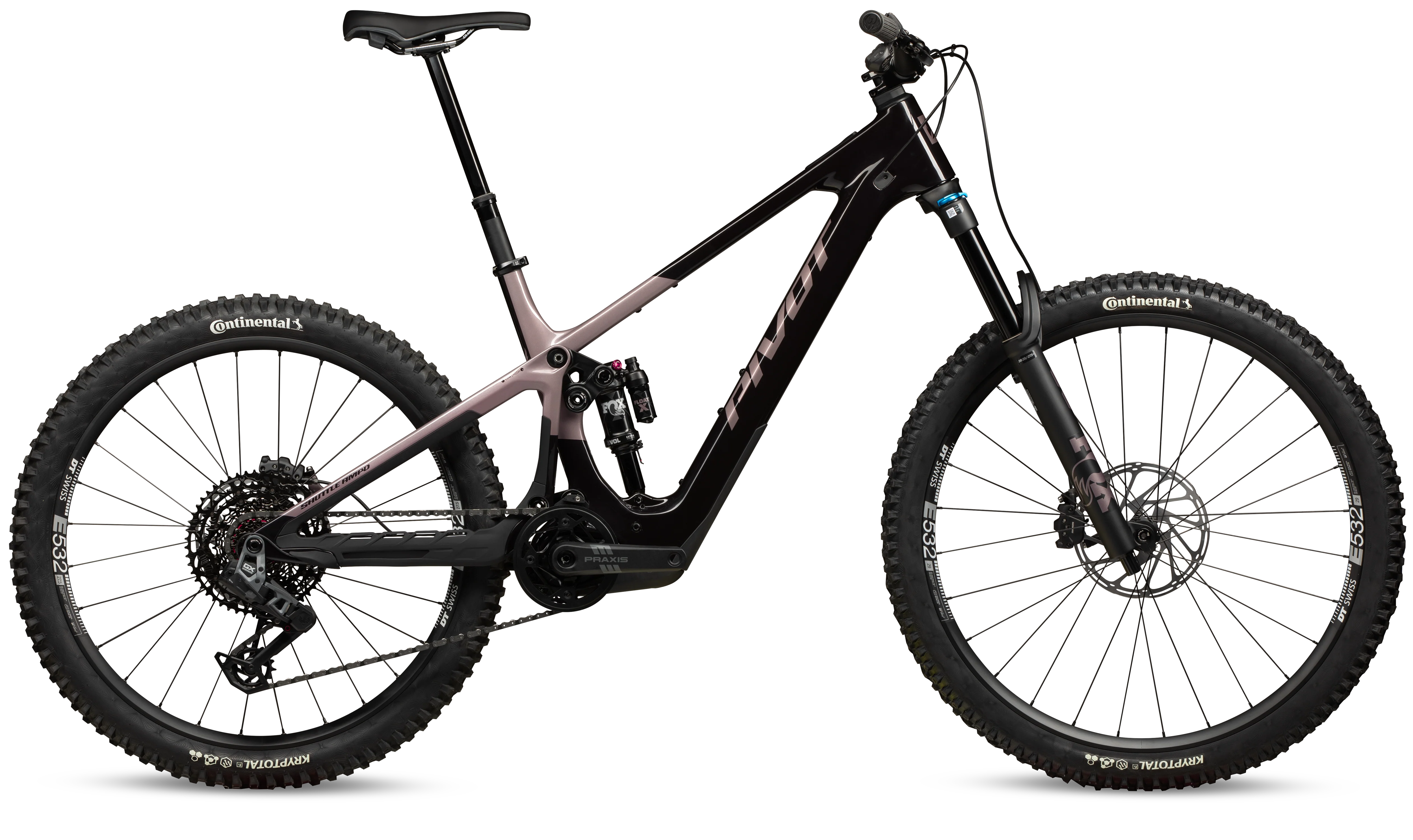 Pivot Shuttle AMPD Ride Burgundy Berry Freeze
