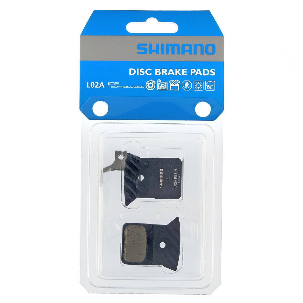 Plaquettes Shimano L02A resin