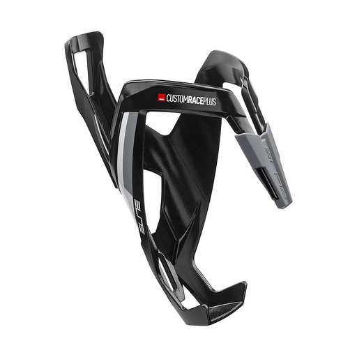Porte Bidon Elite Custom Race Plus noir brillant/ Gris/Blanc