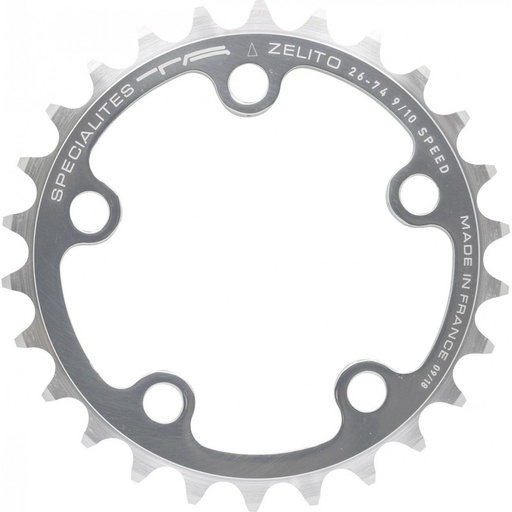 Plateau Spécialités TA Zélito Triple 74mm intérieur 9/10v 28t