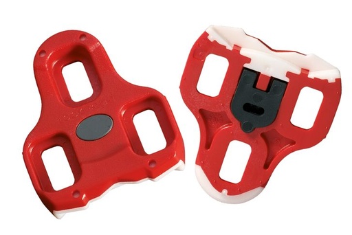 Cales Look Keo Cleat rouge 9°