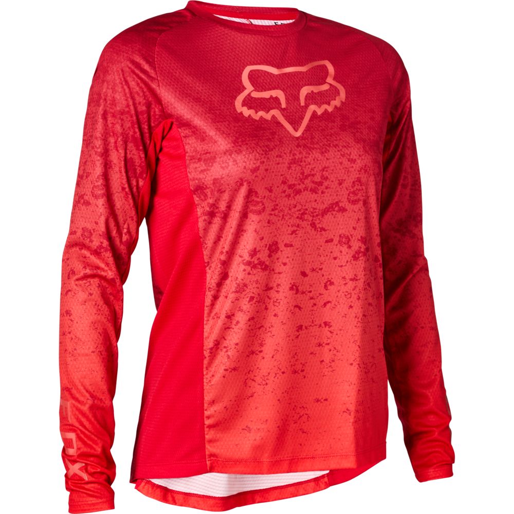 Fox Women Ls Jersey Lunar Berry Punch