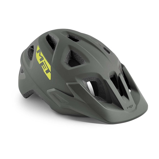 Casque Met Echo Gris/Jaune