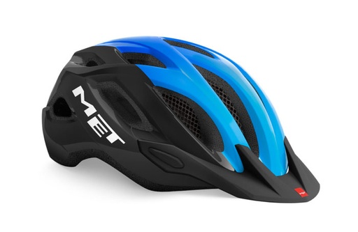 Casque Met Crossover Noir/Bleu