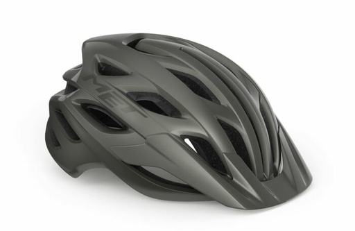 Casque Met Veleno Titanium Metallic Matt