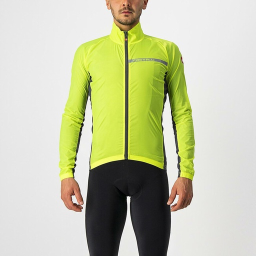 Castelli Squadra Stretch Jacket Yellow