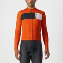 Castelli Prologo 7 LS Jersey Fiery Red/Light Black-Ivory