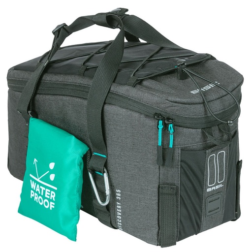 Sac Basil Discovery 365D M 9L Etanche Antracite 36x16.5x20