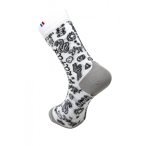 Chaussettes Rafal Funny White Graffity