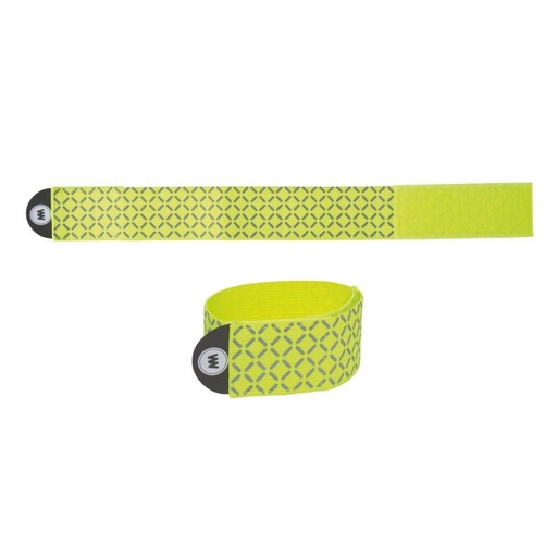 Bande Wowow Réfléchissante Velcro 15x110 Jaune