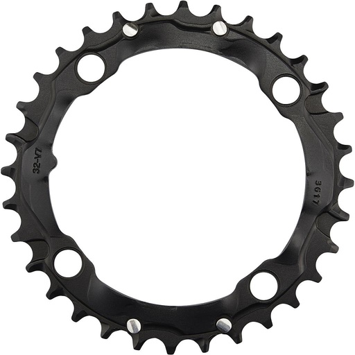 [SRATT030034] Plateau Truvativ 2x10V BCD 104mm 36d Alu Noir