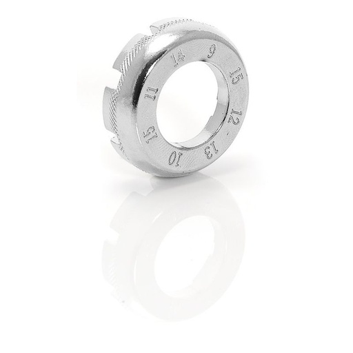 Clé à rayons XLC TO-S42 forme plate argent